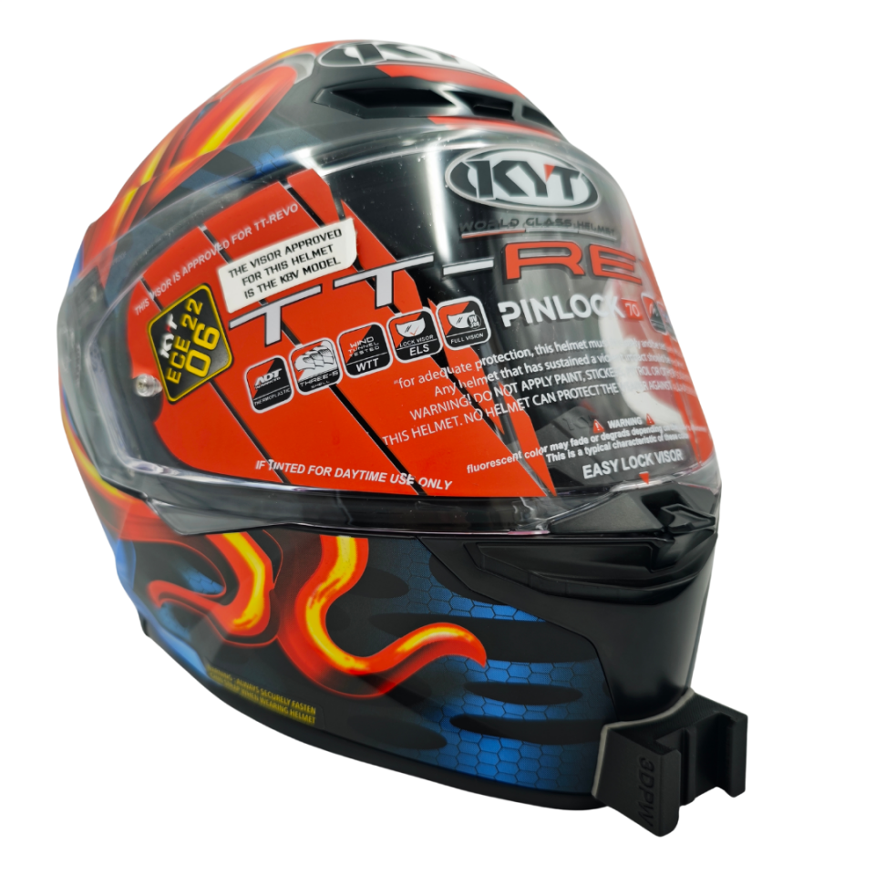 KYT TT-REVO Kask için chinmount aksiyon kamera çene bağlantı aparatı seti