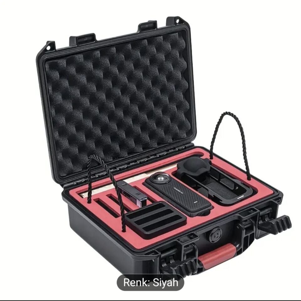 Insta360 X4 X5 aksiyon kamera için su geçirmez abs hardcase