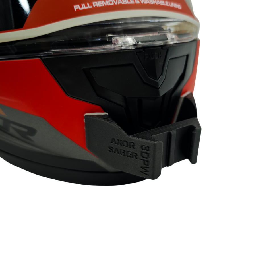 Axor Saber Kask uyumlu chinmount aksiyon kamera çene bağlantı aparatı seti