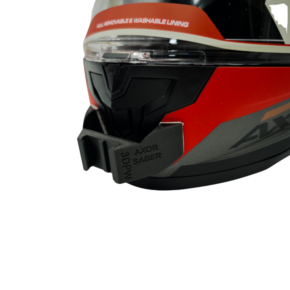 Axor Saber Kask uyumlu chinmount aksiyon kamera çene bağlantı aparatı seti