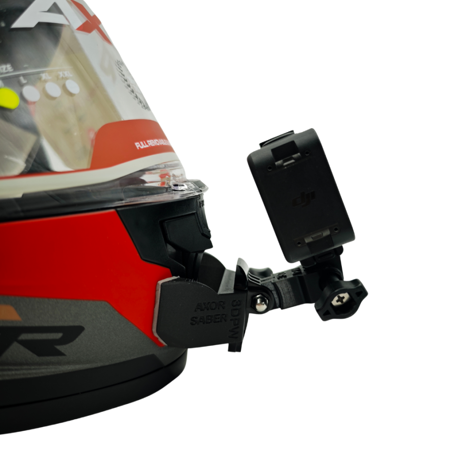 Axor Saber Kask uyumlu chinmount aksiyon kamera çene bağlantı aparatı seti