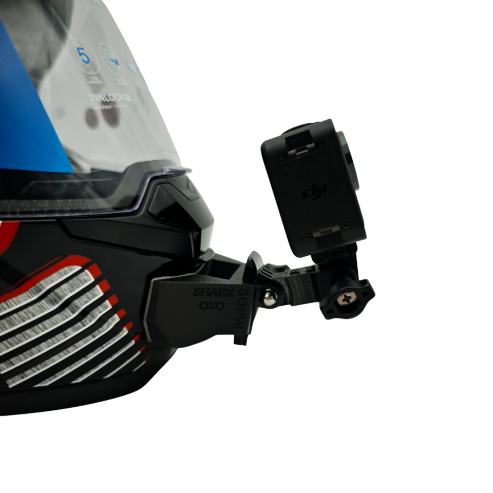 SHARK OXO Kask uyumlu chinmount aksiyon kamera çene bağlantı aparatı seti
