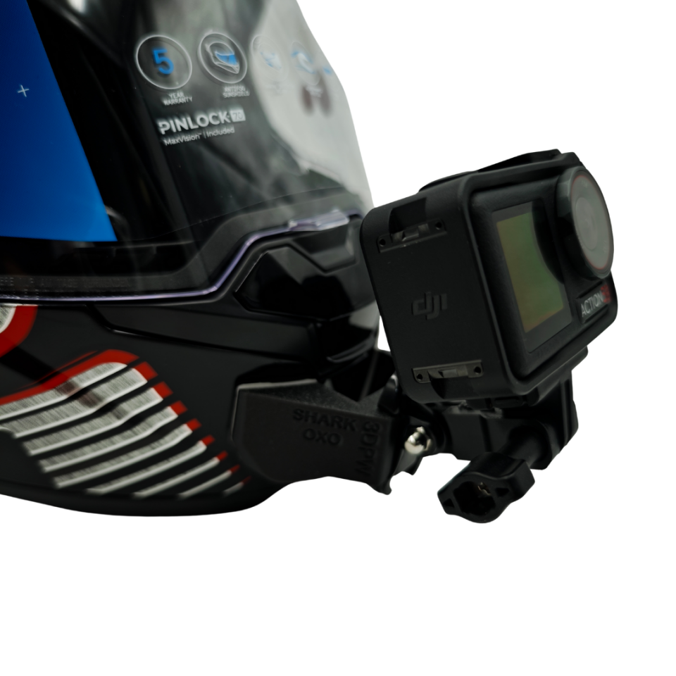 SHARK OXO Kask uyumlu chinmount aksiyon kamera çene bağlantı aparatı seti