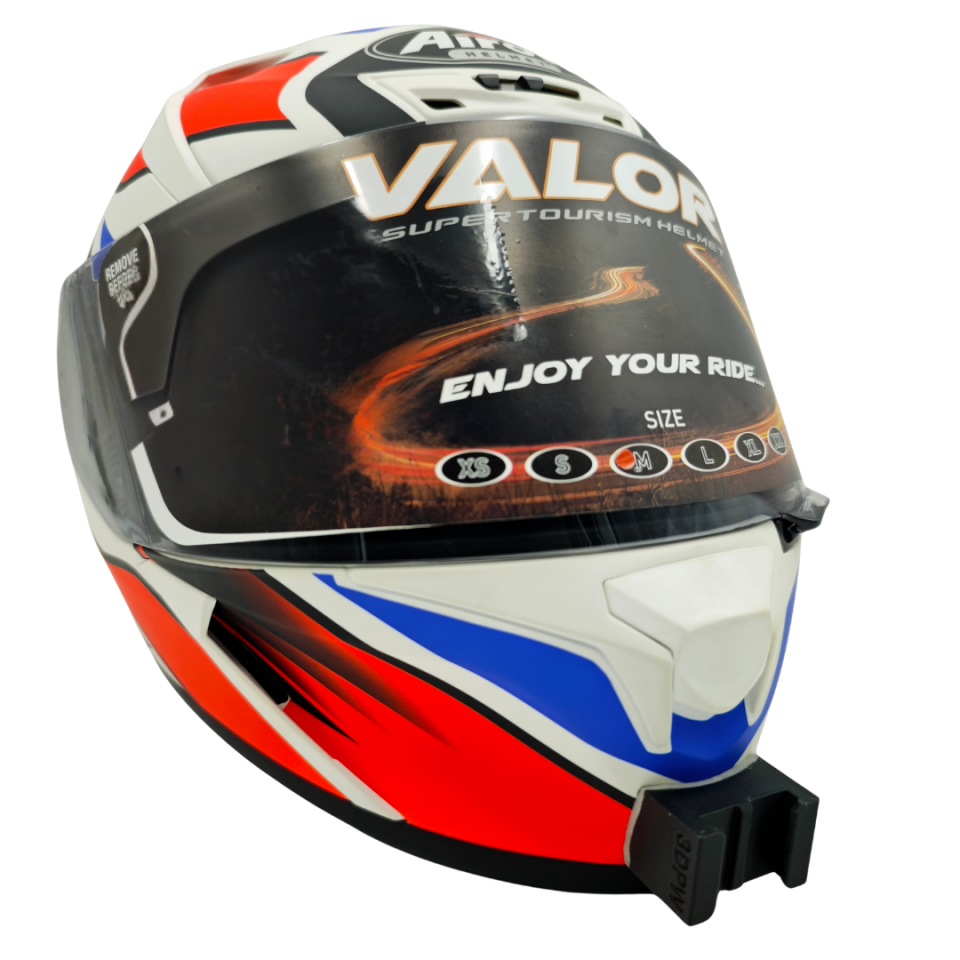 Airoh Valor Kask uyumlu chinmount aksiyon kamera çene bağlantı aparatı seti