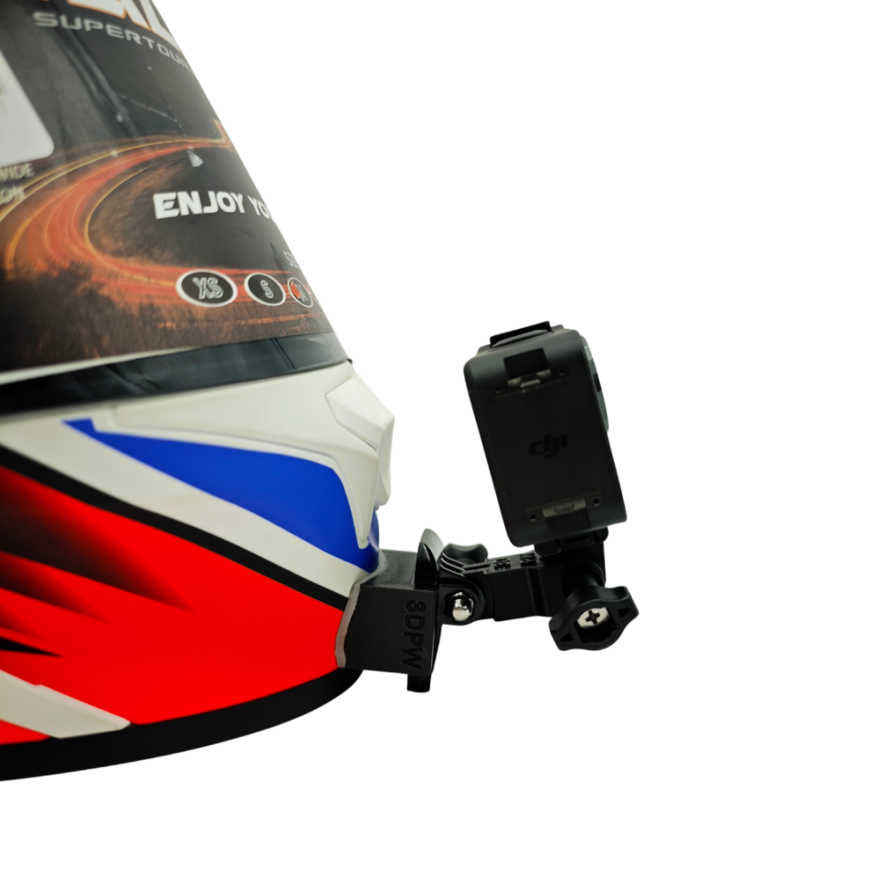 Airoh Valor Kask uyumlu chinmount aksiyon kamera çene bağlantı aparatı seti