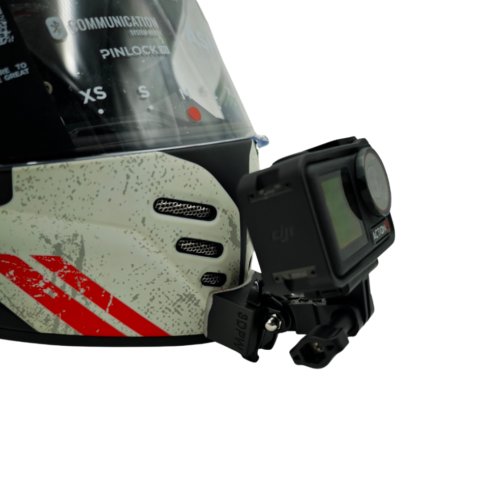 Airoh Cannor Kask uyumlu chinmount aksiyon kamera çene bağlantı aparatı seti