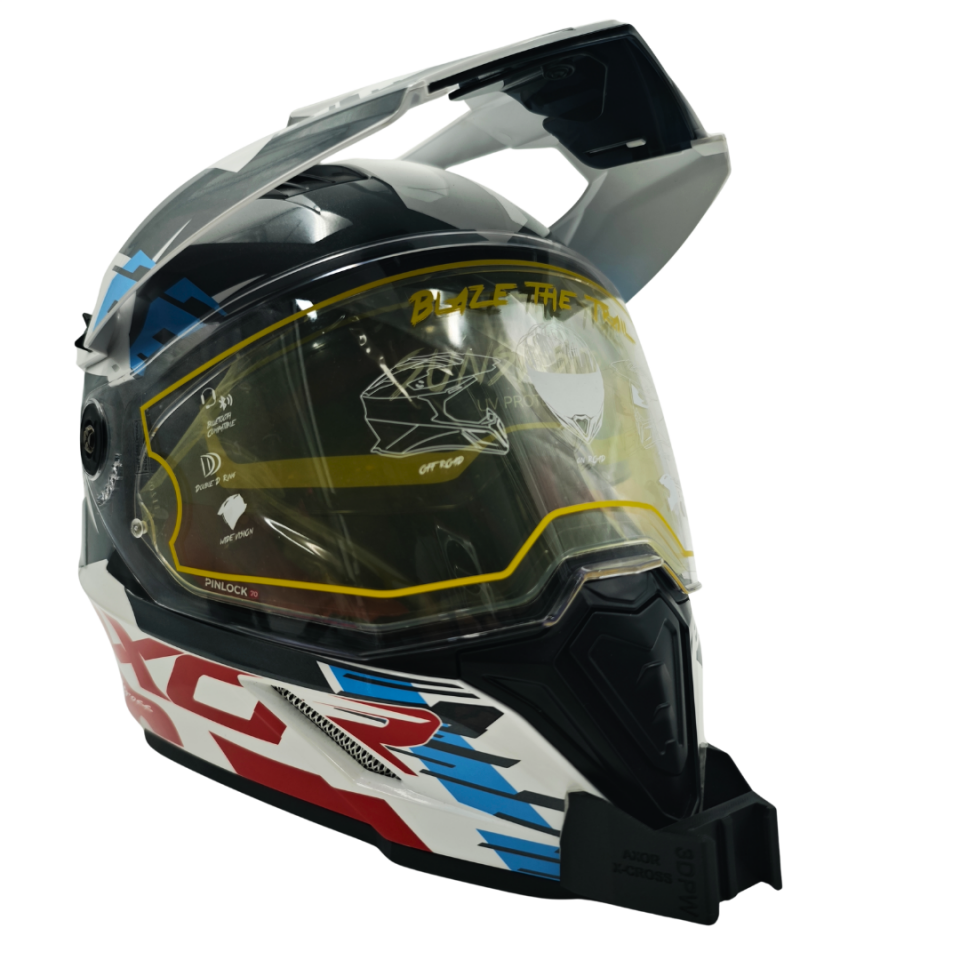 Axor X-Cross X1 / X2 Kask uyumlu chinmount aksiyon kamera çene bağlantı aparatı seti