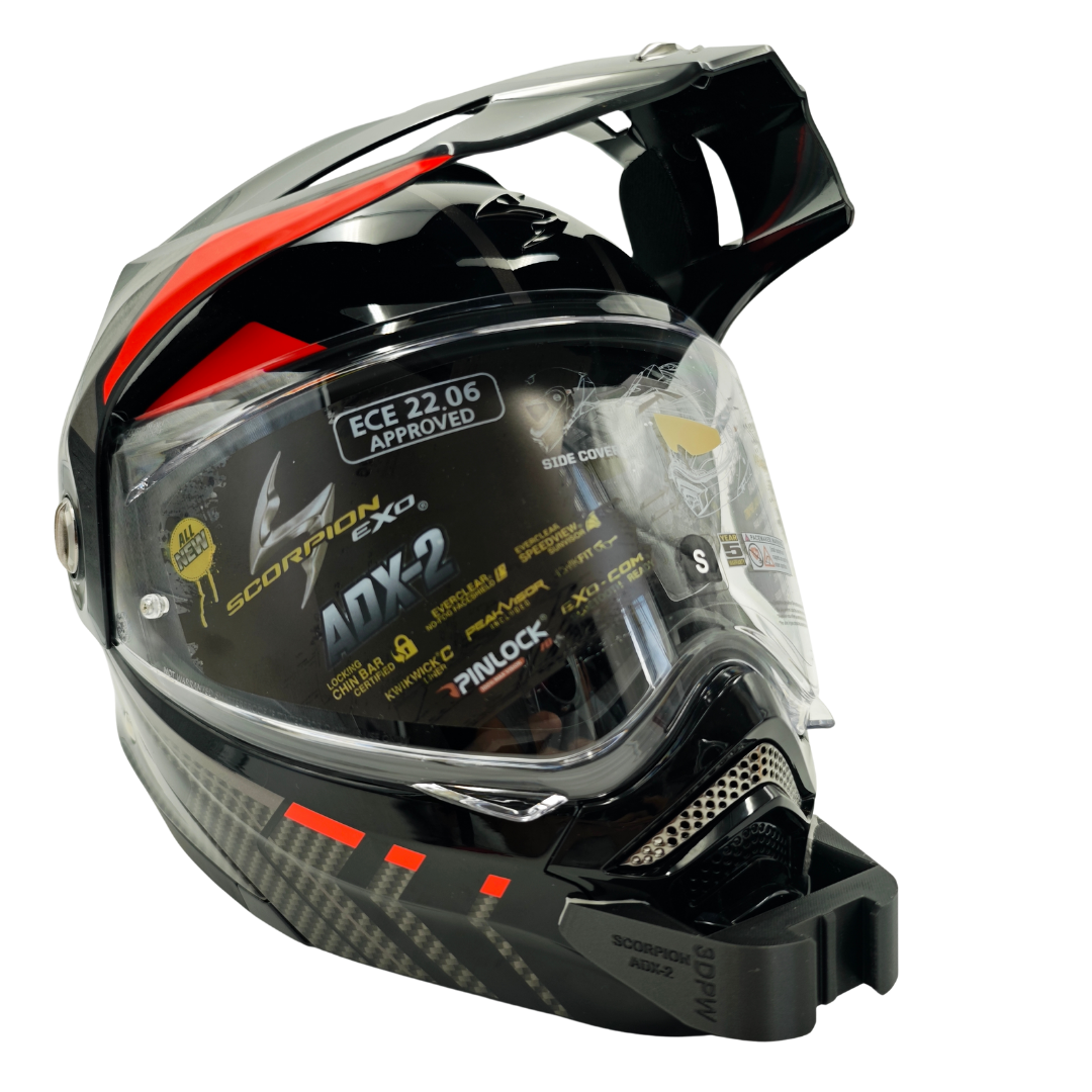 SCORPION ADX-2 Kask uyumlu chinmount aksiyon kamera çene bağlantı aparatı seti