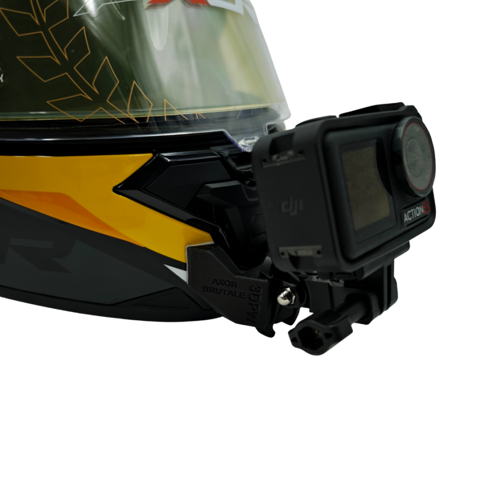 Axor Brutale Kask uyumlu chinmount aksiyon kamera çene bağlantı aparatı seti