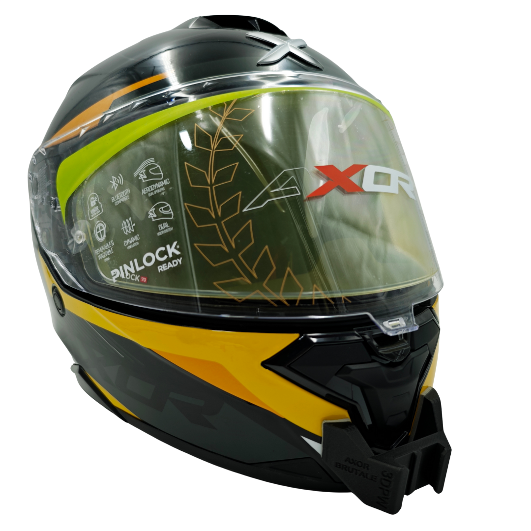 Axor Brutale Kask uyumlu chinmount aksiyon kamera çene bağlantı aparatı seti