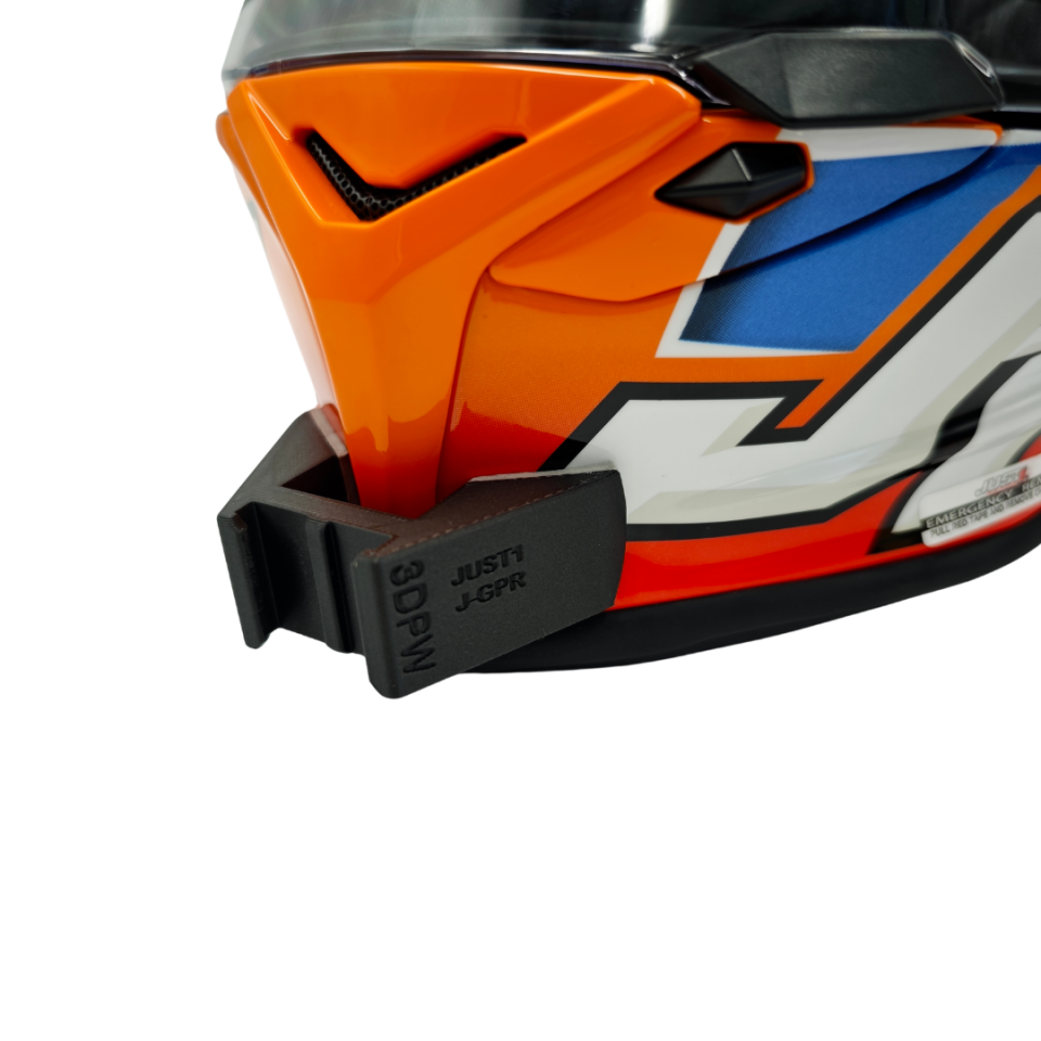 JUST1 J-GPR Kask uyumlu chinmount aksiyon kamera çene bağlantı aparatı seti