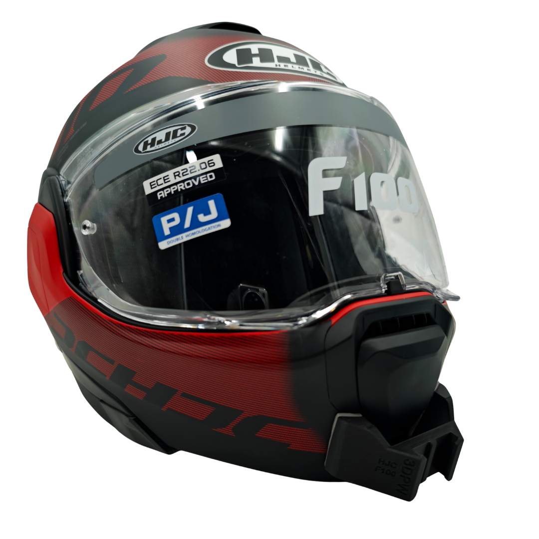 HJC F100 Kask uyumlu chinmount aksiyon kamera çene bağlantı aparatı seti