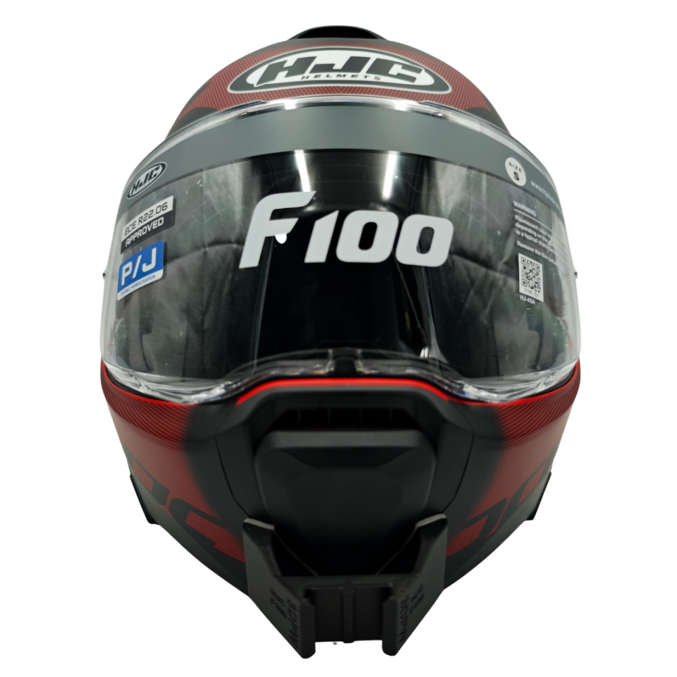 HJC F100 Kask uyumlu chinmount aksiyon kamera çene bağlantı aparatı seti