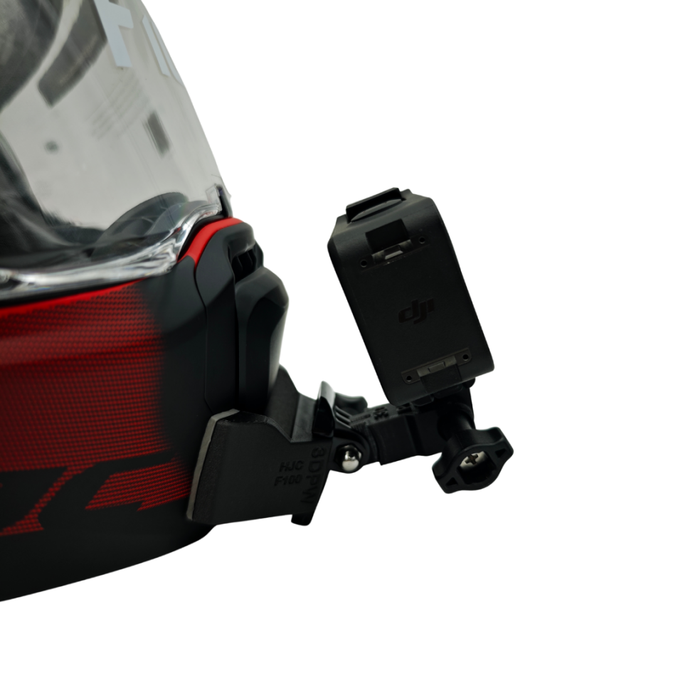 HJC F100 Kask uyumlu chinmount aksiyon kamera çene bağlantı aparatı seti