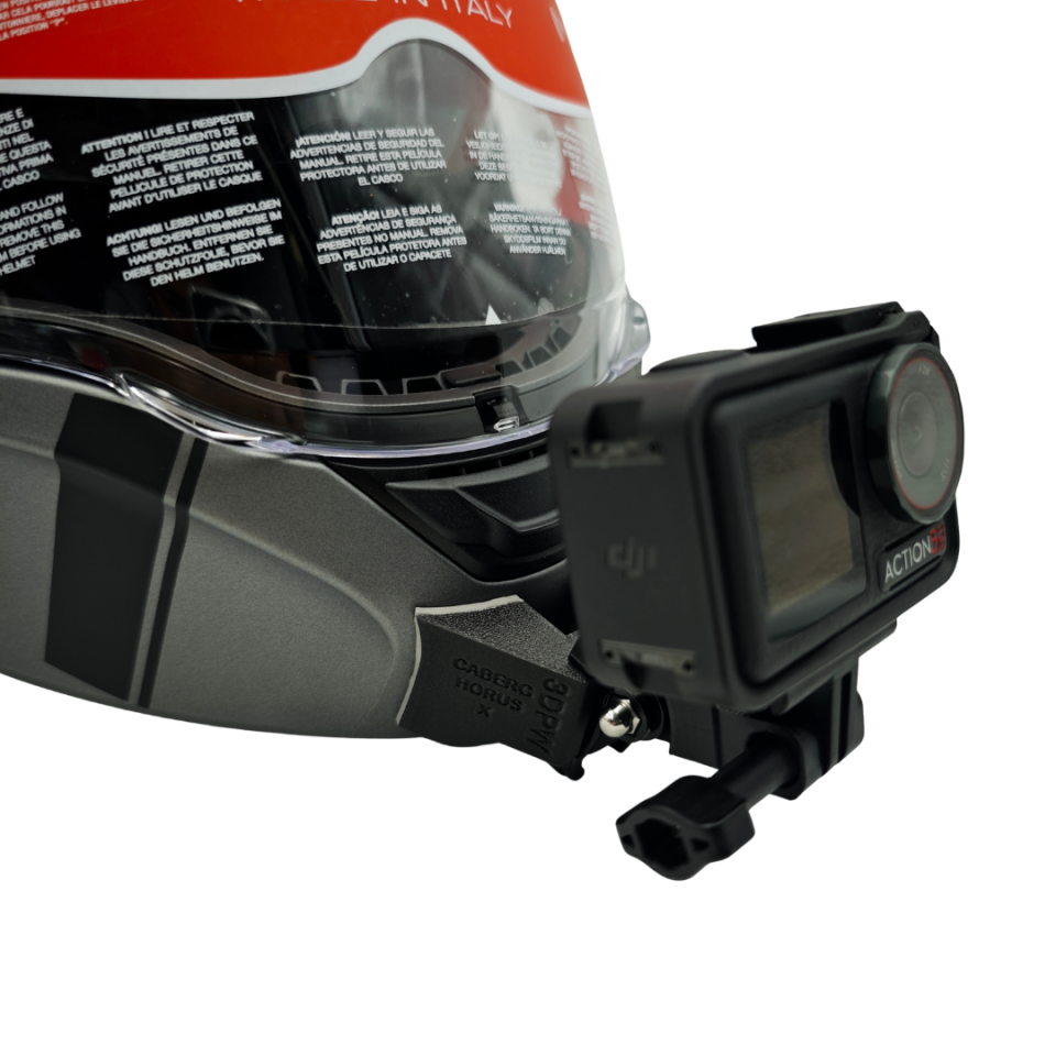 CABERG HORUS X Kask uyumlu chinmount aksiyon kamera çene bağlantı aparatı seti