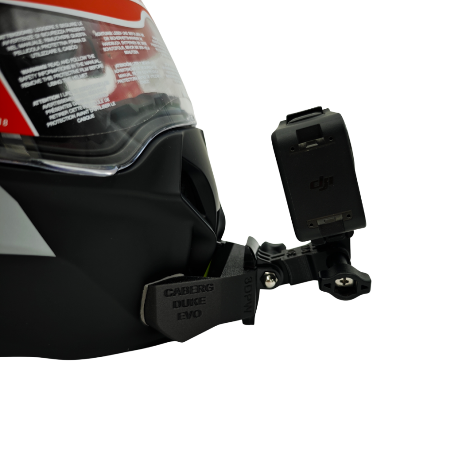 CABERG DUKE EVO Kask uyumlu chinmount aksiyon kamera çene bağlantı aparatı seti