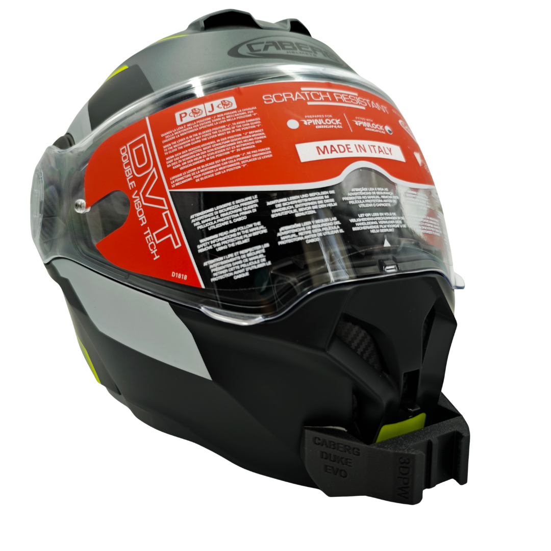 CABERG DUKE EVO Kask uyumlu chinmount aksiyon kamera çene bağlantı aparatı seti