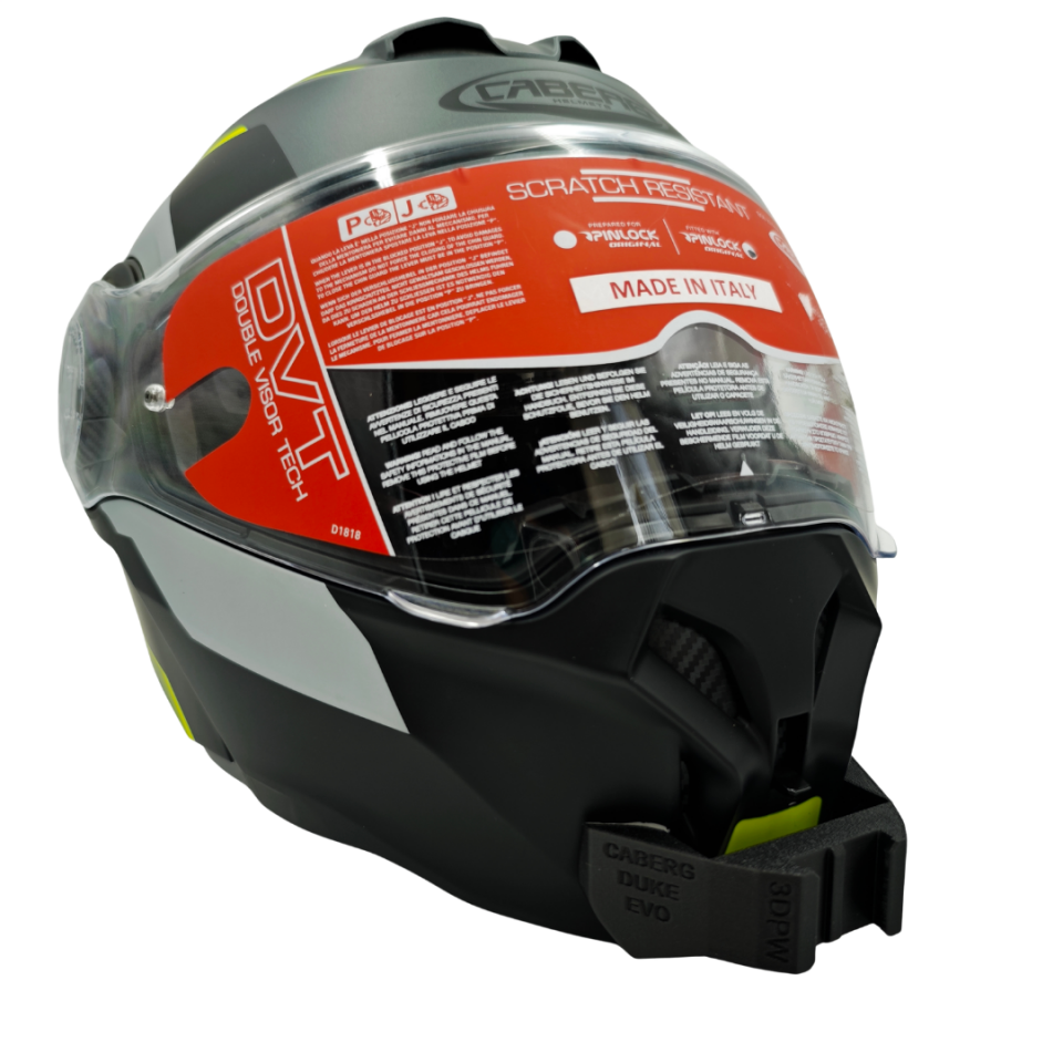 CABERG DUKE EVO Kask uyumlu chinmount aksiyon kamera çene bağlantı aparatı seti