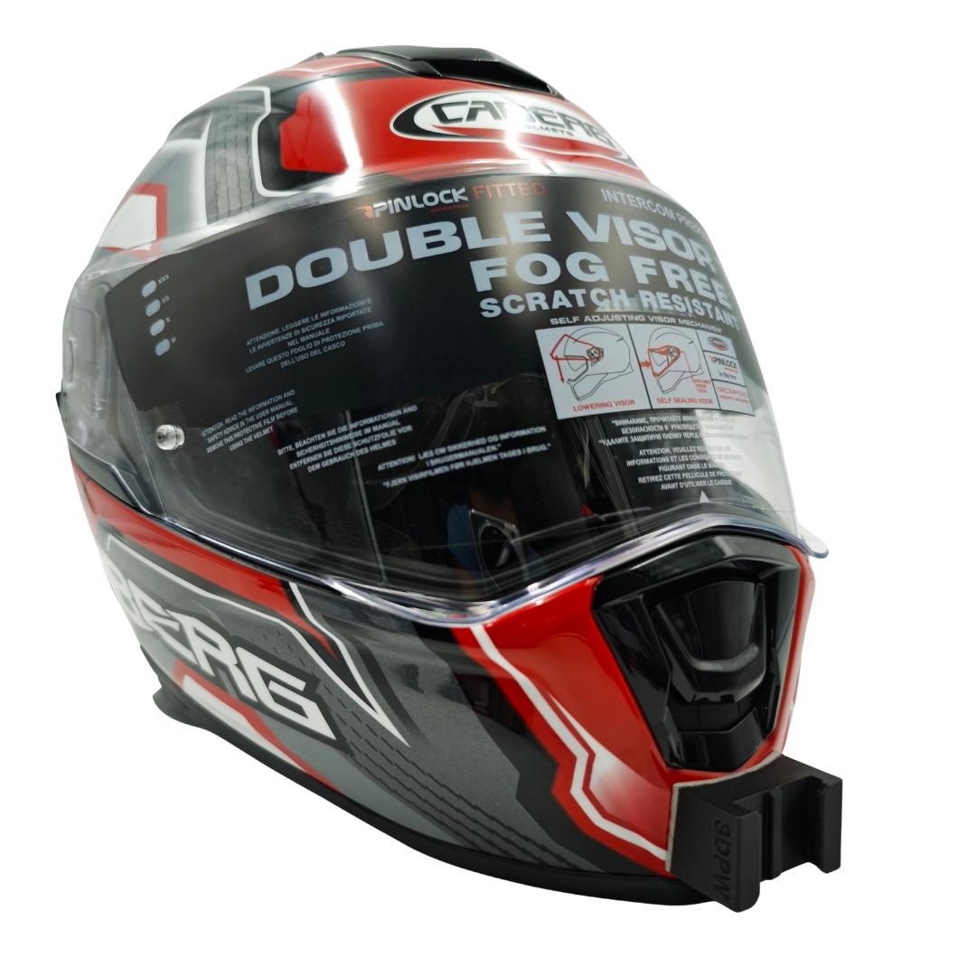 CABERG Drift Evo Kask uyumlu chinmount aksiyon kamera çene bağlantı aparatı seti