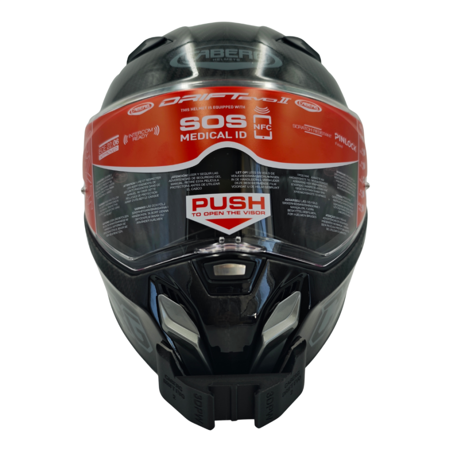 CABERG Drift Evo 2 Kask uyumlu chinmount aksiyon kamera çene bağlantı aparatı seti