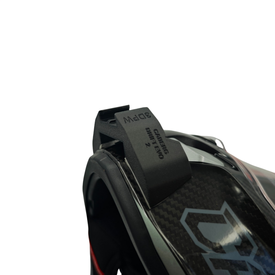 CABERG Drift Evo 2 Kask uyumlu chinmount aksiyon kamera çene bağlantı aparatı seti