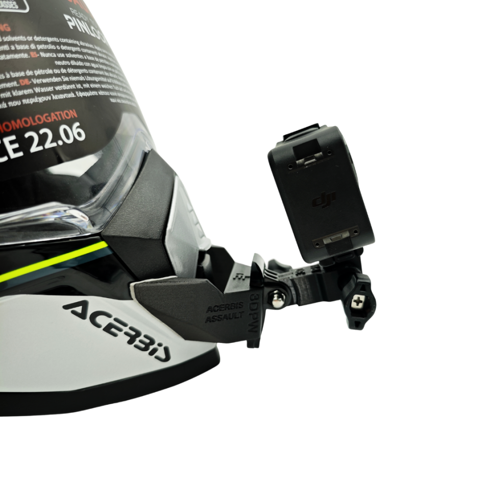 ACERBIS Assault Kask uyumlu chinmount aksiyon kamera çene bağlantı aparatı seti