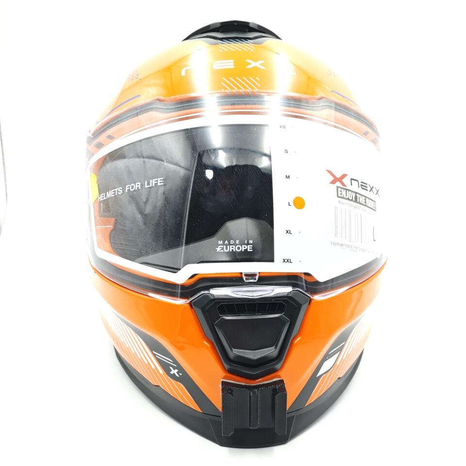 NEXX Y100R Kask uyumlu chinmount aksiyon kamera çene bağlantı aparatı seti