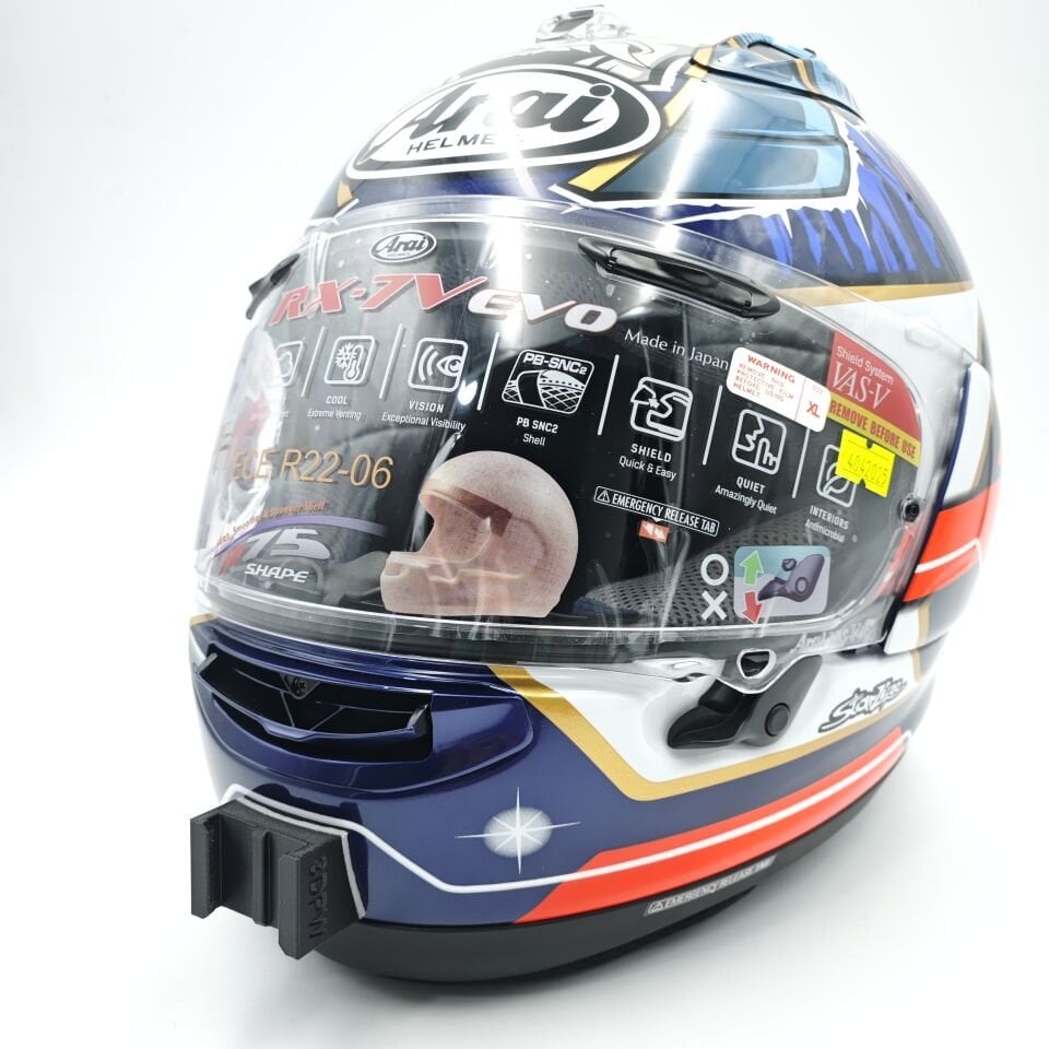 ARAI QV-PRO Kask uyumlu chinmount aksiyon kamera çene bağlantı aparatı seti