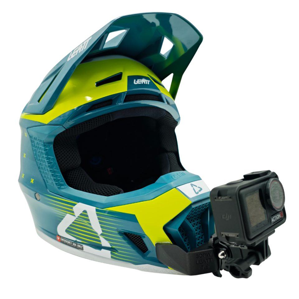 LEATT 7.5 Kask uyumlu chinmount aksiyon kamera çene bağlantı aparatı seti