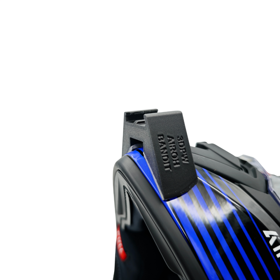 Airoh Bandit Kask uyumlu chinmount aksiyon kamera çene bağlantı aparatı seti