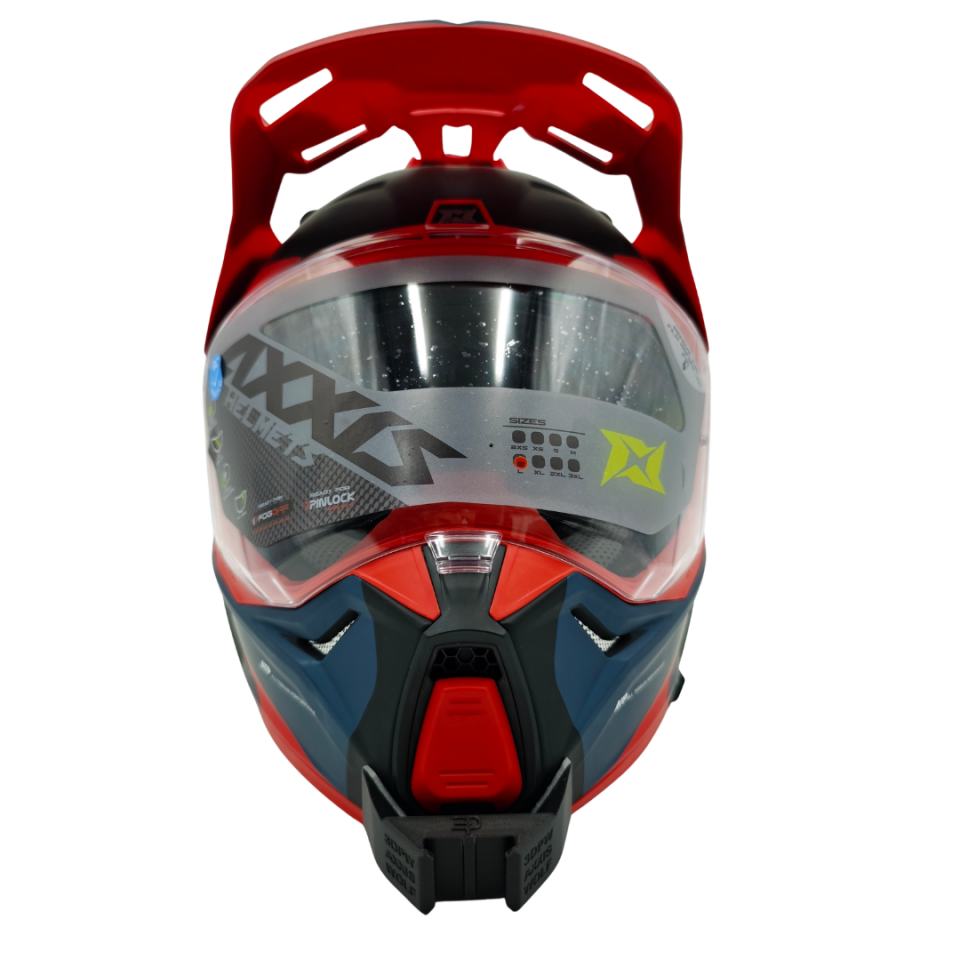 AXXIS WOLF Kask uyumlu chinmount aksiyon kamera çene bağlantı aparatı seti