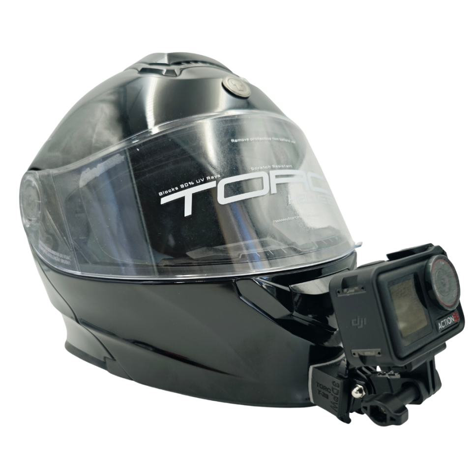 TORC T-28 Kask uyumlu chinmounts aksiyon kamera çene bağlantı aparatı seti