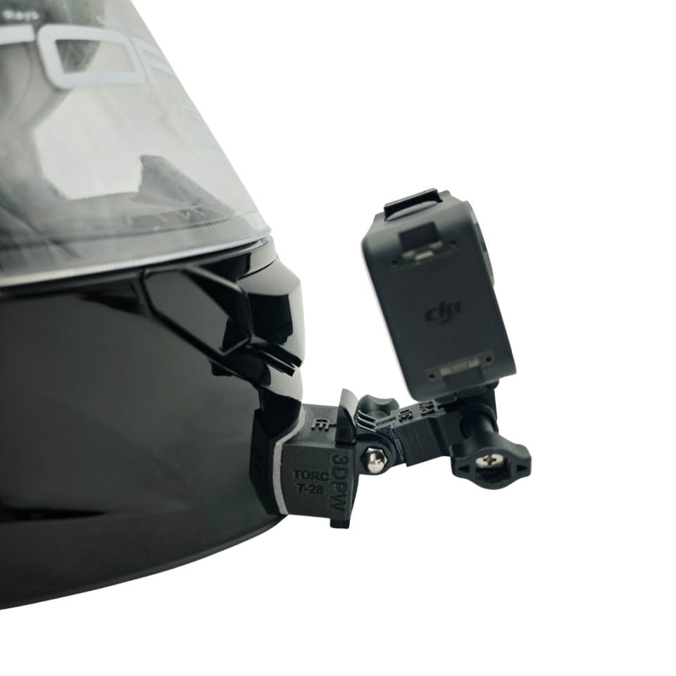 TORC T-28 Kask uyumlu chinmounts aksiyon kamera çene bağlantı aparatı seti