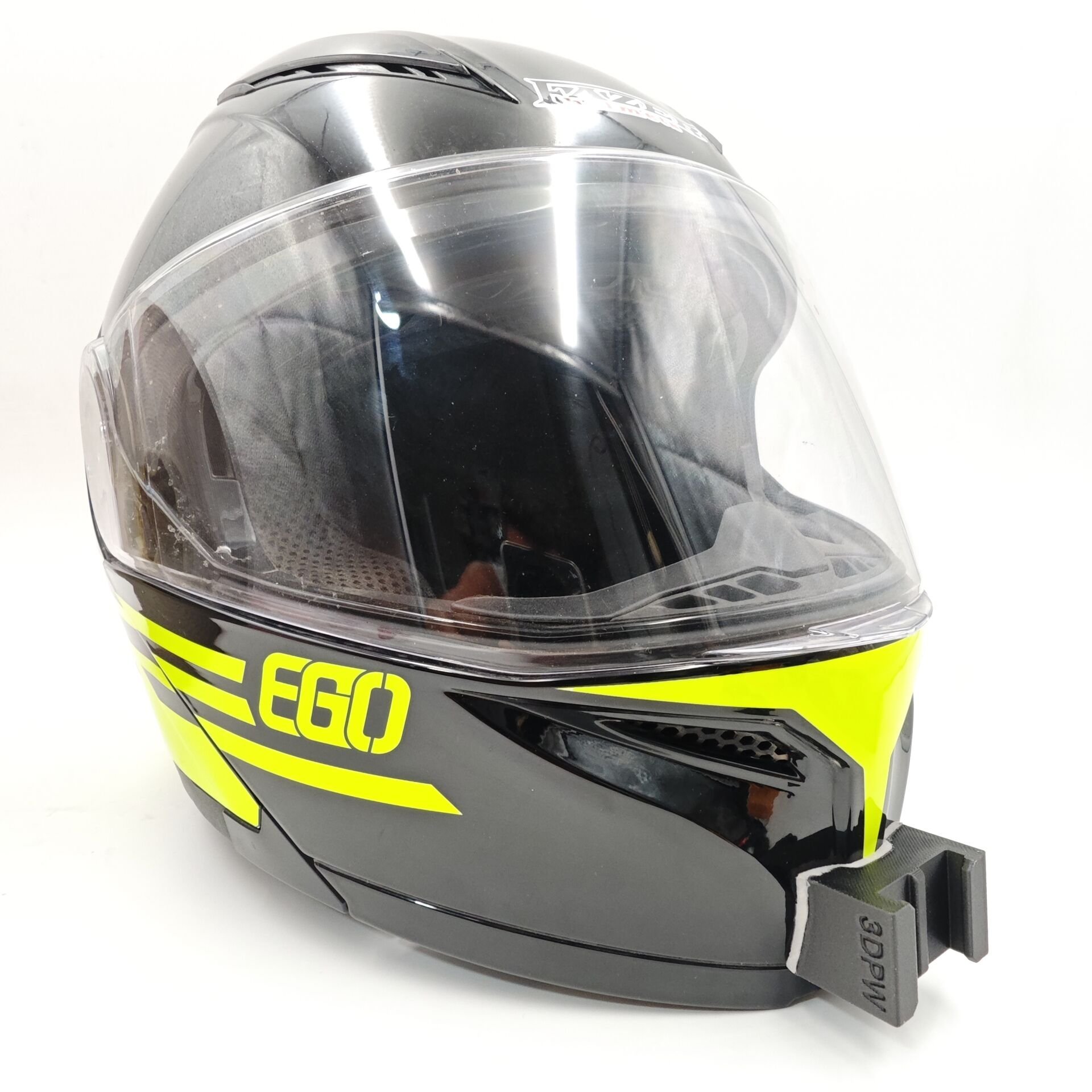 Fazer Ego Kask uyumlu chinmount aksiyon kamera çene bağlantı aparatı seti