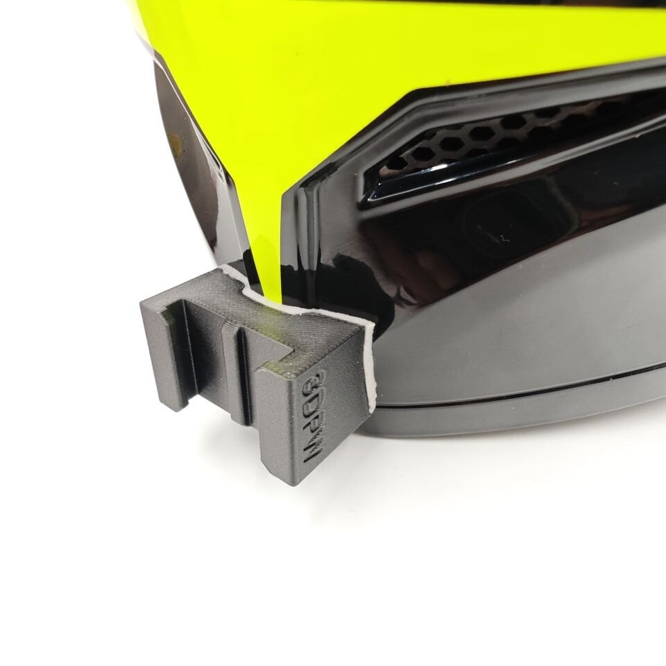 Fazer Ego Kask uyumlu chinmount aksiyon kamera çene bağlantı aparatı seti