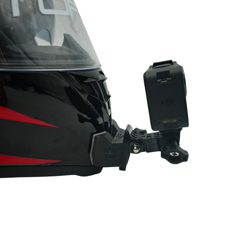 TORC T-15 Kask uyumlu chinmounts aksiyon kamera çene bağlantı aparatı seti