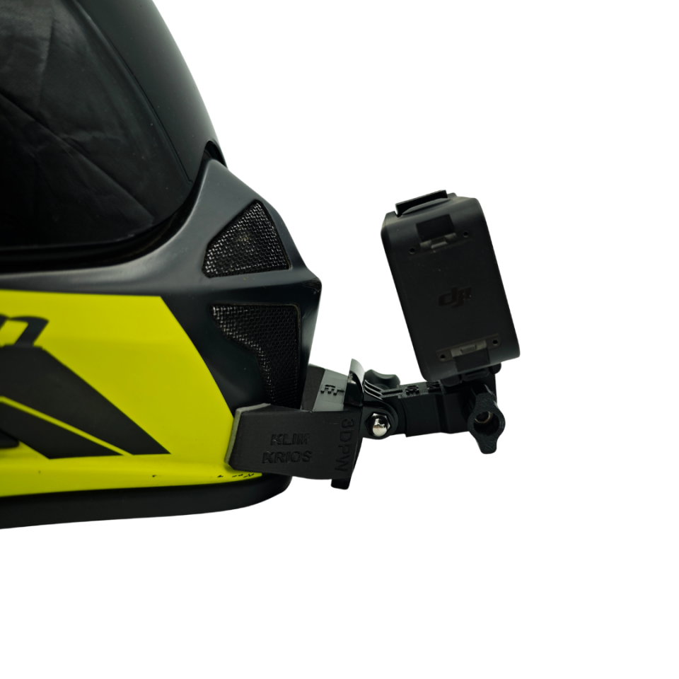 KLIM KRIOS Kask uyumlu chinmount aksiyon kamera çene bağlantı aparatı seti